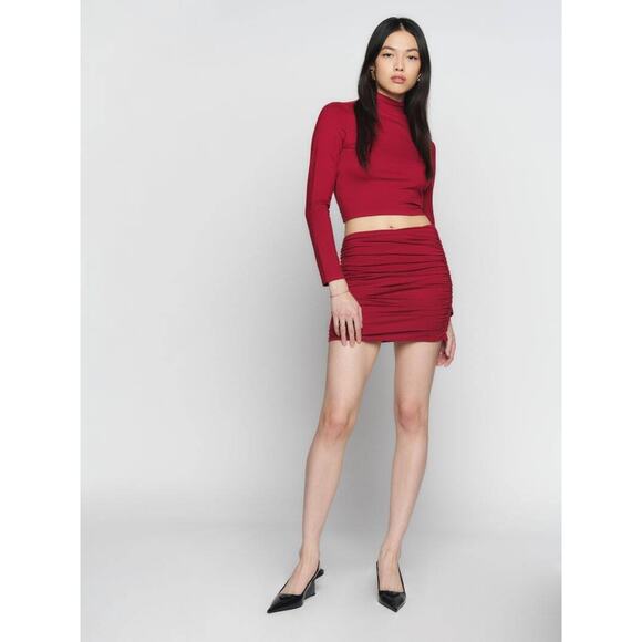 Reformation Other - Reformation Lake Knit Two Piece - S - Crimson